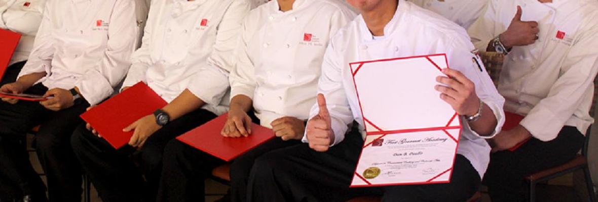 January 2016 Top Culinary Graduates of First Gourmet Academy 1